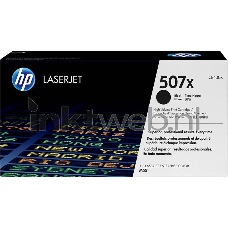 Foto van Hp 507x zwart toner