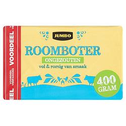 Foto van Jumbo roomboter ongezouten 400 g voordeelverpakking