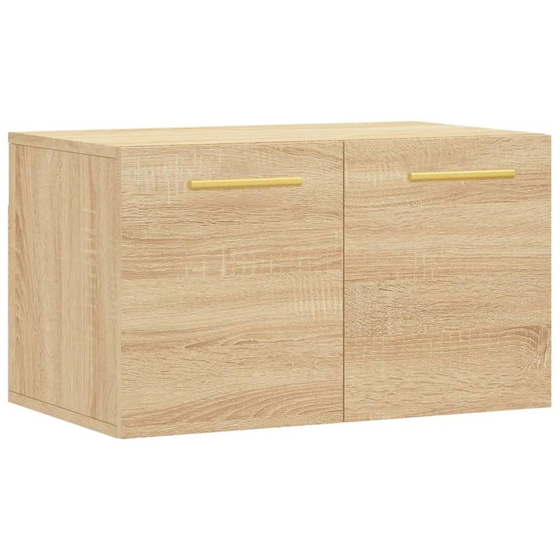 Foto van Vidaxl wandkast 60x36,5x35 cm bewerkt hout sonoma eikenkleurig