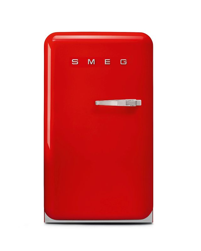 Foto van Smeg fab10hlrd5 koelkast zonder vriesvak rood