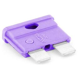 Foto van Tru components 8551184 standaard steekzekering (auto) 3 a violet 1 stuk(s)