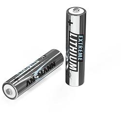 Foto van Aaa batterij (potlood) ansmann extreme lithium 1150 mah 1.5 v 2 stuk(s)