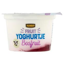 Foto van 4 voor € 2,50 | jumbo fruit yoghurtje bosfruit 200g aanbieding bij jumbo