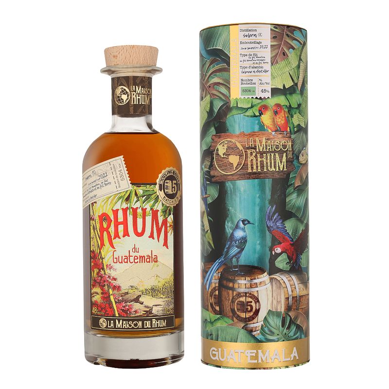 Foto van La maison du rhum guatemala botran batch 5 70cl rum + giftbox