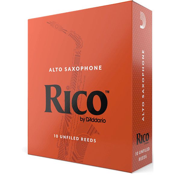 Foto van D'saddario woodwinds rja1020 rico rieten voor alt saxofoon nr. 2 (10 stuks)