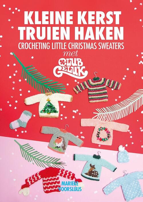 Foto van Kleine kersttruien haken - marieke voorsluijs - ebook (9789043921350)