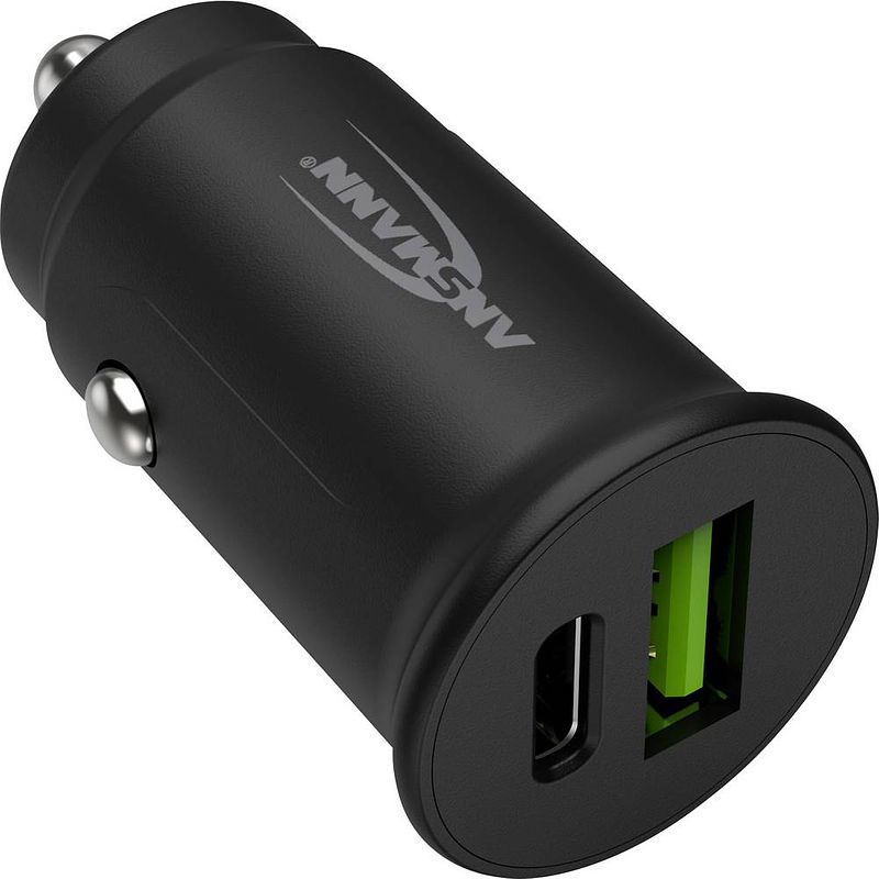 Foto van Ansmann incar charger cc230pd 1000-0029 usb-oplader auto, vrachtwagen uitgangsstroom (max.) 3000 ma 2 x usb 2.0 bus a, usb-c bus