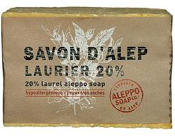 Foto van Aleppo soap co savon d'salep zeep met 20% laurier