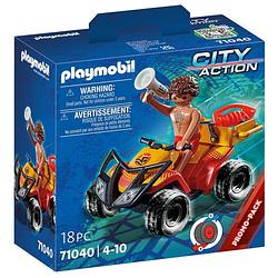 Foto van Playmobil city action - badmeester quad 71040