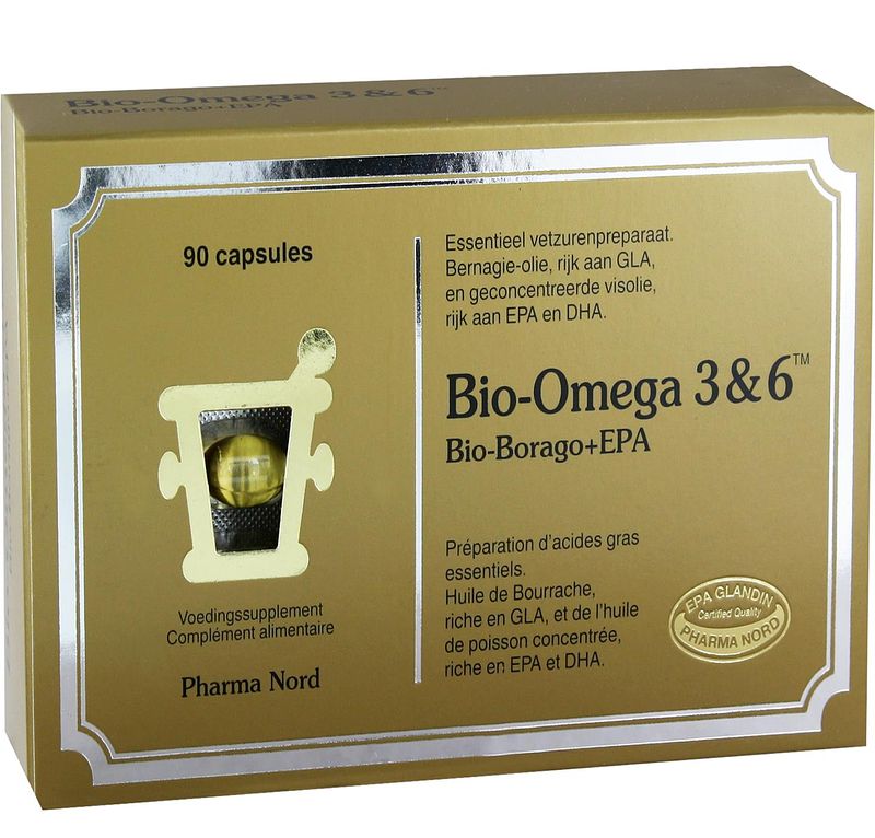 Foto van Pharma nord bio-omega 3&6 capsules