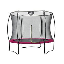 Foto van Exit silhouette trampoline rond - 244 cm - roze