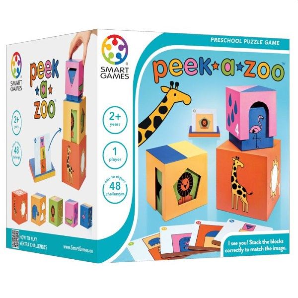 Foto van Spel smartgames peek-a-zoo