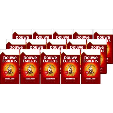 Foto van Douwe egberts aroma rood filterkoffie 15 x 500g bij jumbo