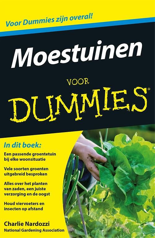 Foto van Moestuinen voor dummies - charlie nardozzi - ebook (9789045352466)