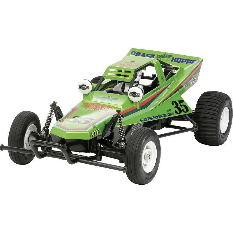 Foto van Tamiya grasshopper 2005 brushed 1:10 rc auto elektro buggy achterwielaandrijving bouwpakket