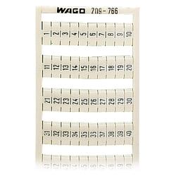 Foto van Wago 209-766 markeringskaarten opdruk: 1 - 50 5 stuk(s)