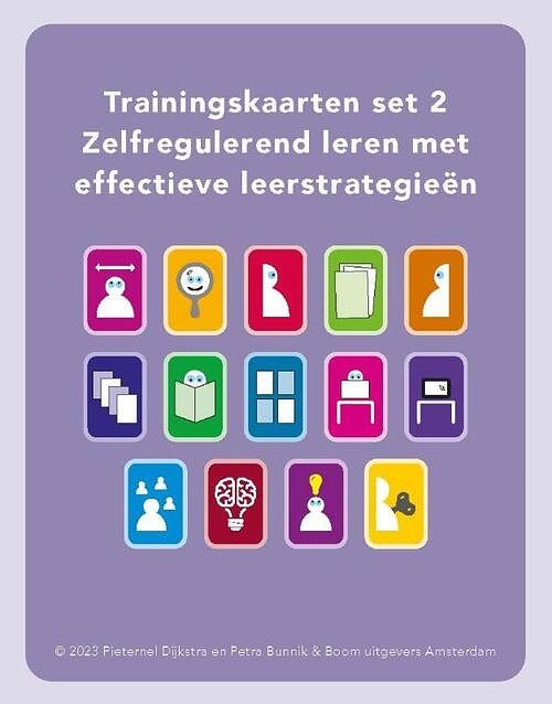 Foto van Trainingskaarten set 2 zelfregulerend leren met effectieve leerstrategieën - petra bunnik, pieternel dijkstra - pakket (9789024455836)
