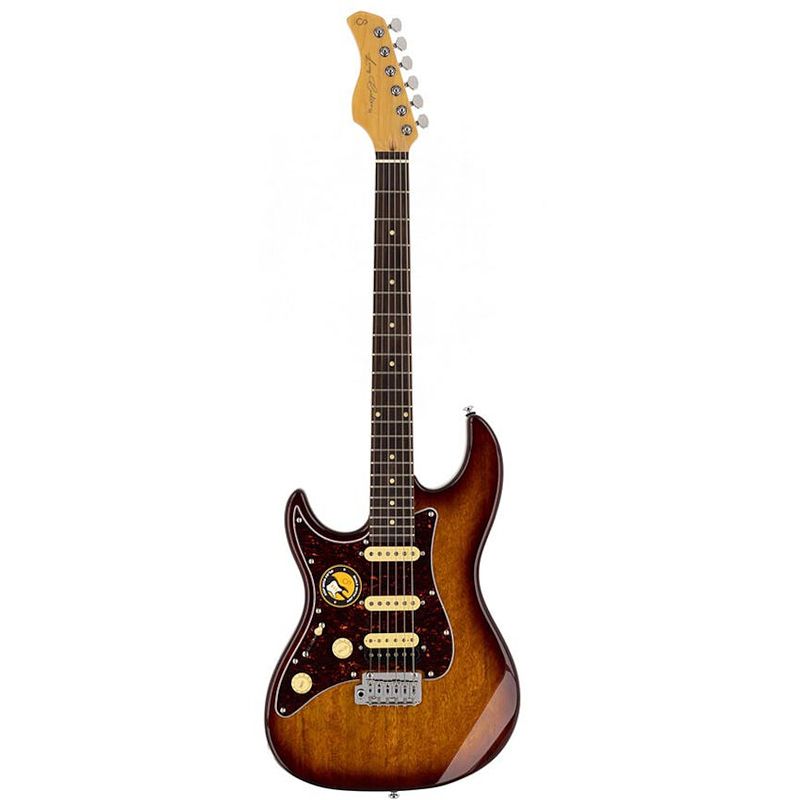 Foto van Sire larry carlton s3l tobacco sunburst linkshandige elektrische gitaar