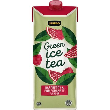 Foto van Jumbo green ice tea raspberry & pomegranate 1, 5l