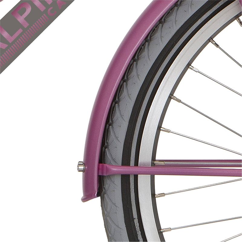 Foto van Alpina spatbord set 20 cargo fuchsia pink matt