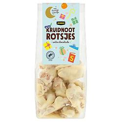 Foto van Jumbo kruidnoot rotsjes witte chocolade 150g