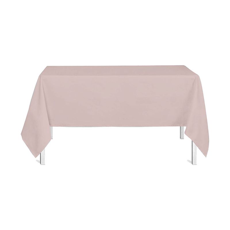 Foto van Today tafelkleed - tafellaken - 150 x 250 cm- polyester - woestijnroos - roze