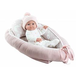 Foto van Paola reina pop minipikolines meisje met bed (32cm)