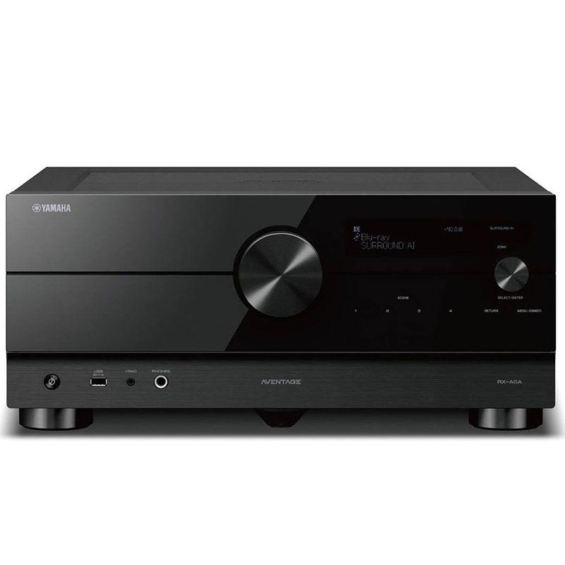 Foto van Yamaha rx-a6a av-receiver - zwart - 9.2 kanalen