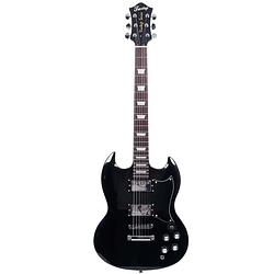 Foto van Fazley fsg418bk elektrische gitaar zwart