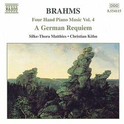 Foto van Brahms: four hand piano music 5 - cd (0636943411520)