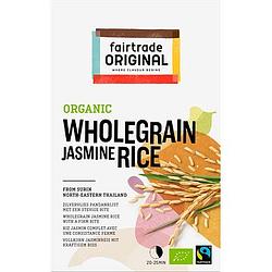 Foto van Organic wholegrain jasmine rice 400g bij jumbo