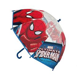 Foto van Marvel spiderman paraplu voor kinderen 72 cm - kinderparaplu - regenkleding/regenaccessoires