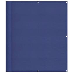 Foto van Vidaxl balkonscherm 120x1000 cm 100% oxford polyester blauw