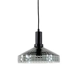 Foto van Light & living - hanglamp delilo - 28x28x30 - grijs