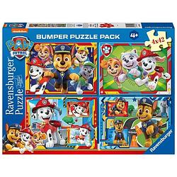 Foto van Ravensburger puzzel paw patrol 4 x 42 stukjes