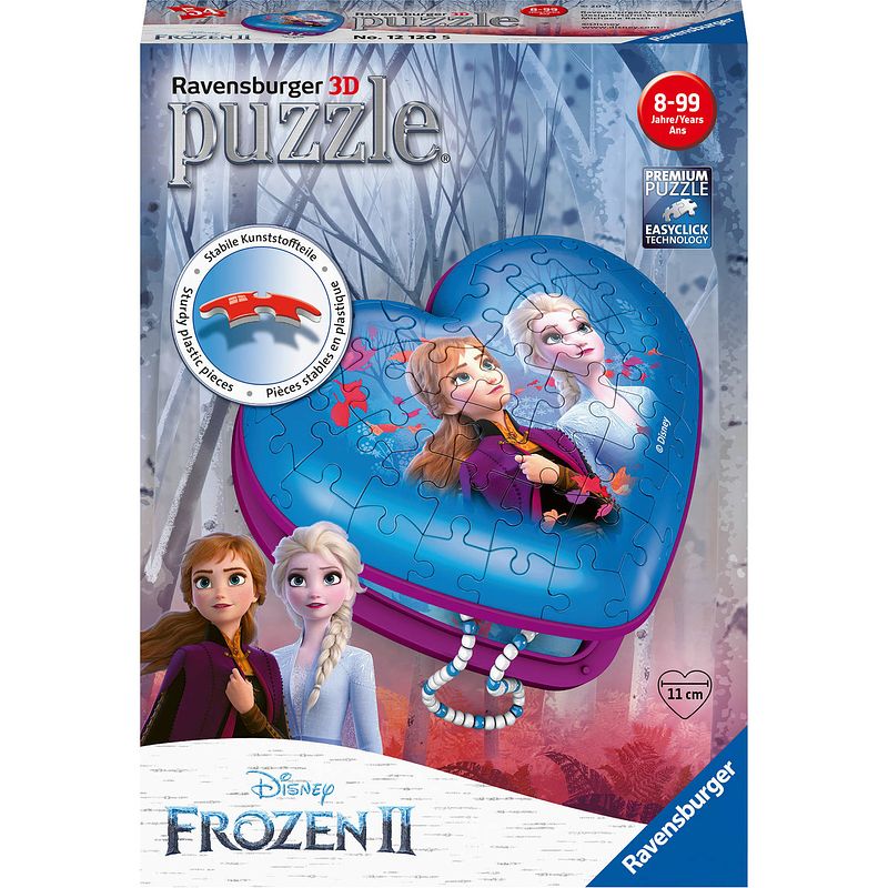 Foto van Disney frozen 2 - hartendoosje 3d puzzel