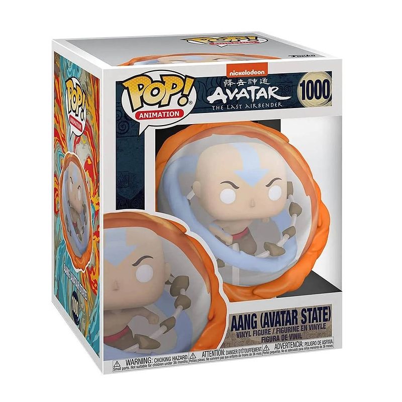 Foto van Pop animation: avatar - aang all elements - funko pop #1000