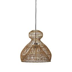 Foto van Light & living - hanglamp vime - 41x41x41 - bruin