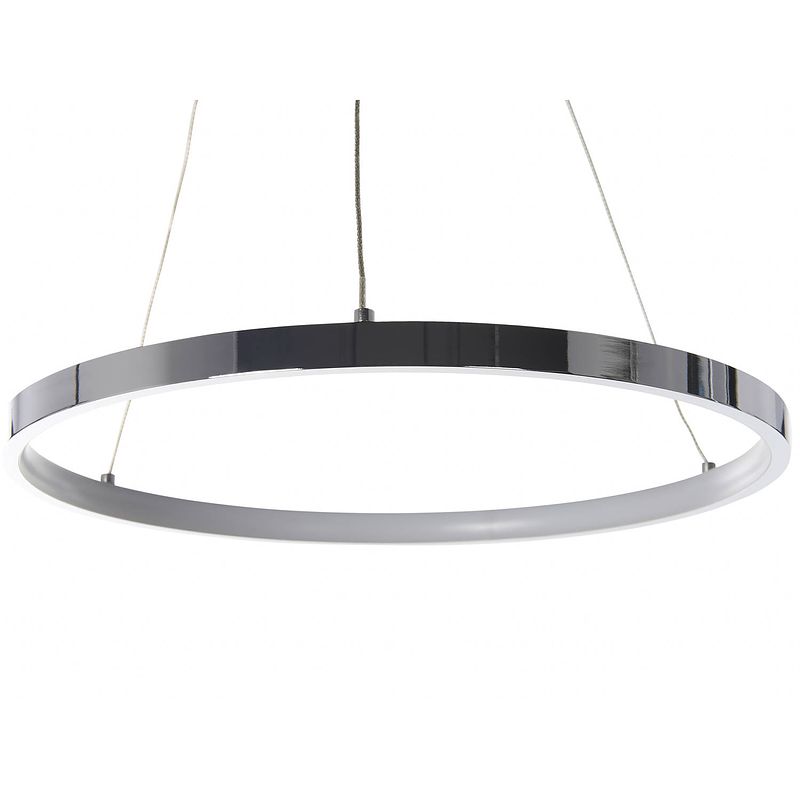 Foto van Beliani jordan - hanglamp-zilver-aluminium