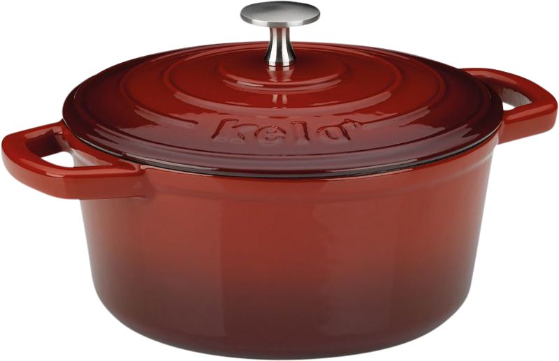 Foto van Kela calido braadpan 21 cm rood