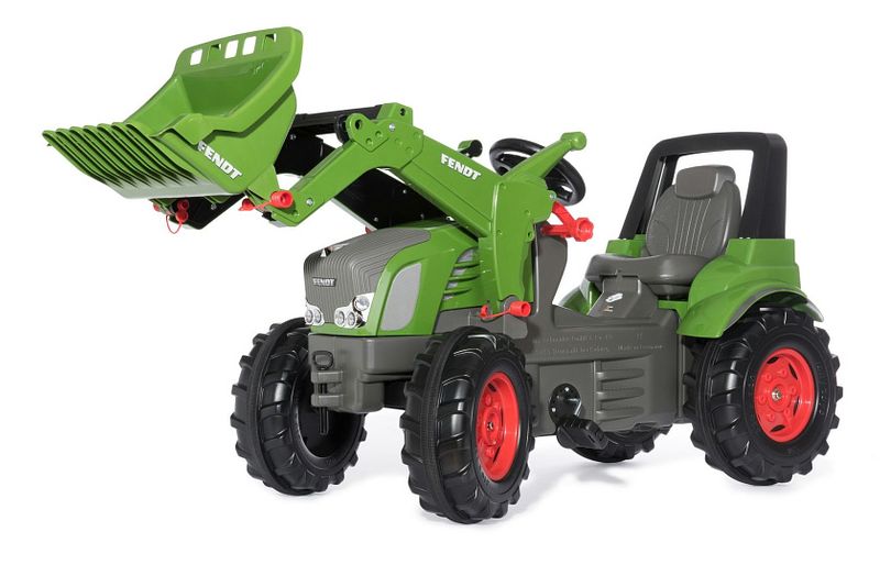 Foto van Rolly toys rollyfarmtrac fendt 939 vario traptractor met voorlader groen