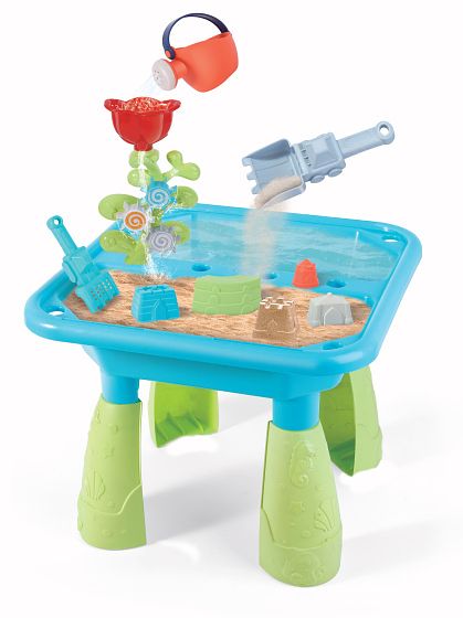 Foto van Paradiso toys zand en watertafel met accessoires 14 delig