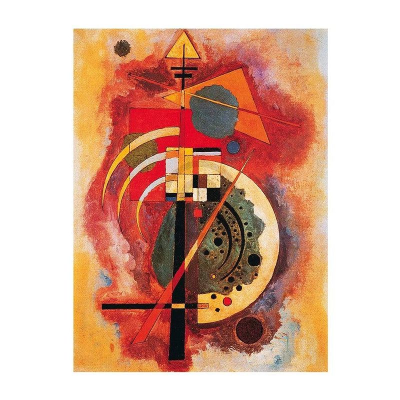 Foto van Wassily kandinsky - hommage a grohmann kunstdruk 60x80cm