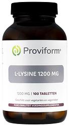 Foto van Proviform l-lysine 1200mg tabletten