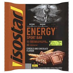 Foto van Isostar energy sport bar cereal chocolate