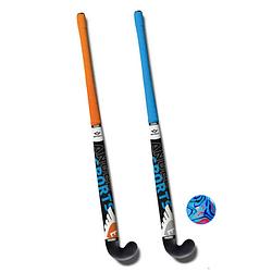 Foto van Angel sports hockeyset - 34 inch - oranje/blauw