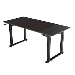 Foto van Bureau zit sta elektrisch verstelbaar - game bureau - ergonomische werkplek - 130 kg belastbaar - 160 x 75 cm