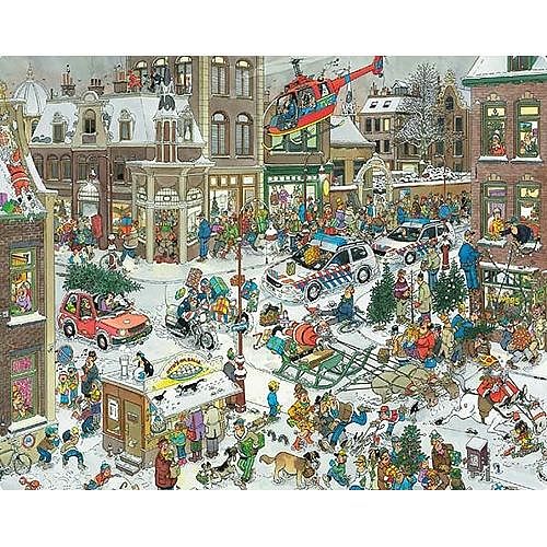 Foto van Jumbo legpuzzel jan van haasteren kerstmis 1000 stukjes