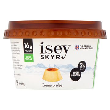 Foto van Ísey skyr creme brulee bij jumbo