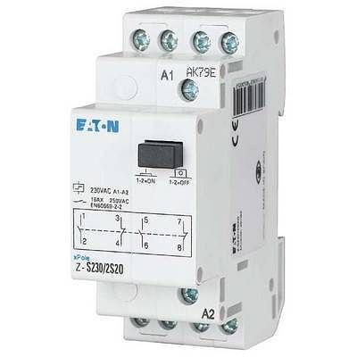 Foto van Stroomstootschakelaar din-rail eaton eaton 2x wisselcontact 16 a 1 stuk(s)